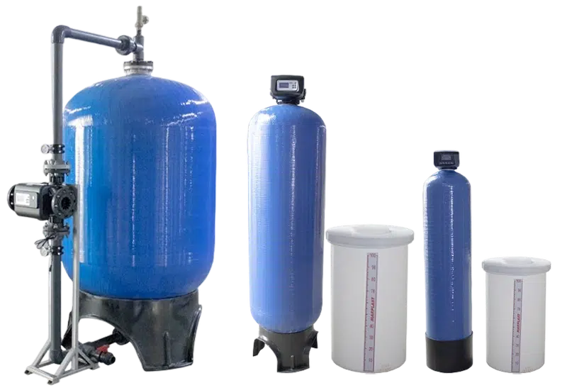 Linha de FIltros PRFV Abrandadores para Resina
