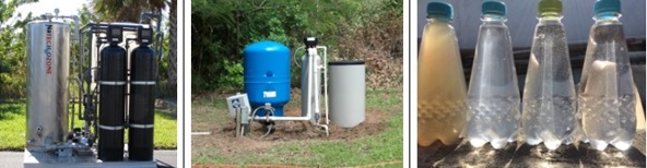 Sistemas de Tratamento de agua com filtros PRFV e Aço Inox