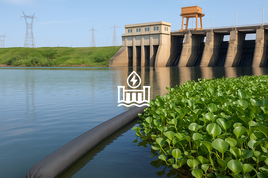 Barreira de Contenção em Hidroelétricas