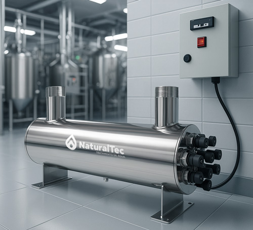 Equipamento de desinfecção ultravioleta