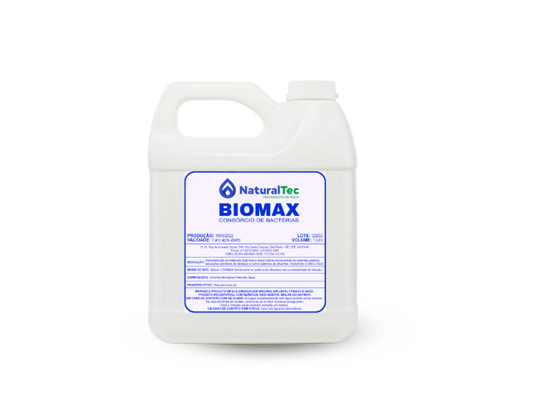 Biomax – Coquetel Bioremediador de Efluentes